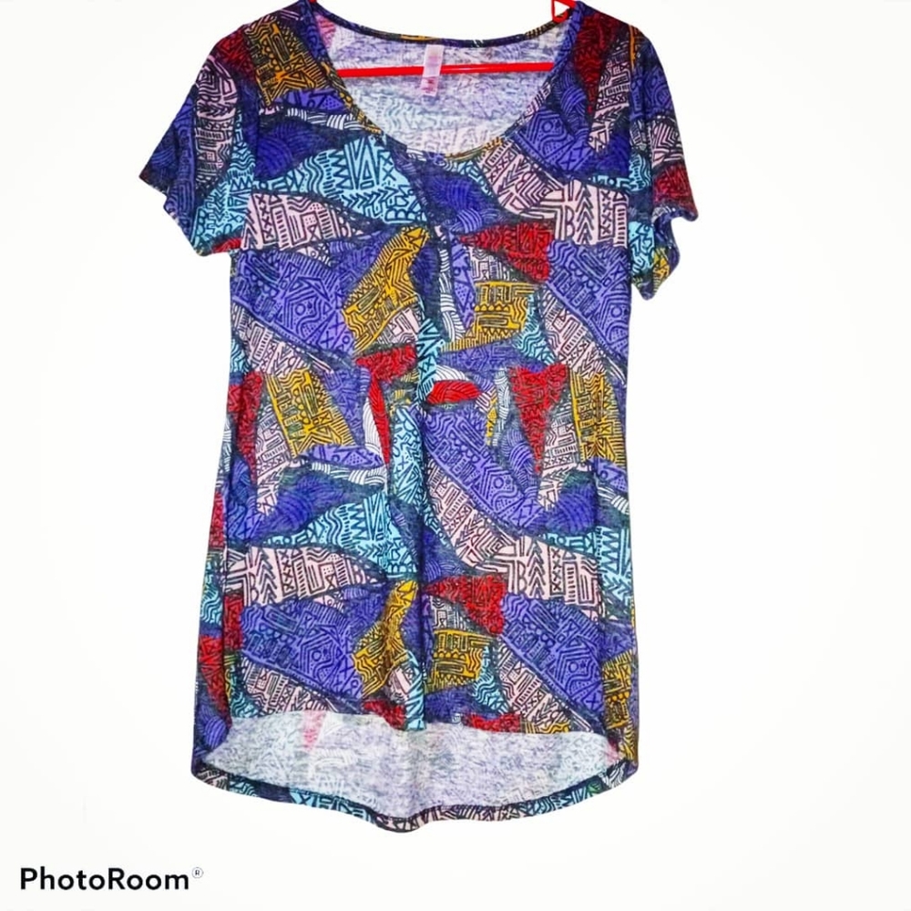 Lularoe top Purple  Yellow size xs new with tag